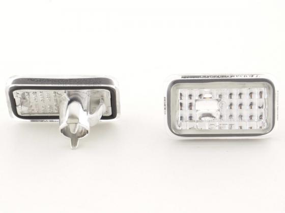 Seitenblinker Blinker Set VW Golf 2, chrom – Bild 2