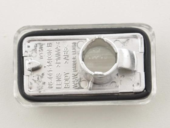 Seitenblinker Blinker Set VW Golf 2, chrom – Bild 5