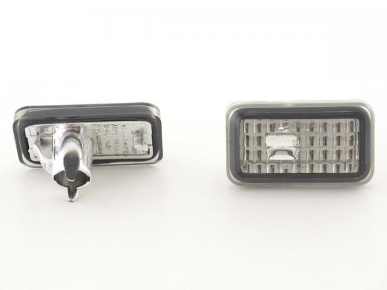 Seitenblinker Blinker Set VW Golf 2, schwarz – Bild 2