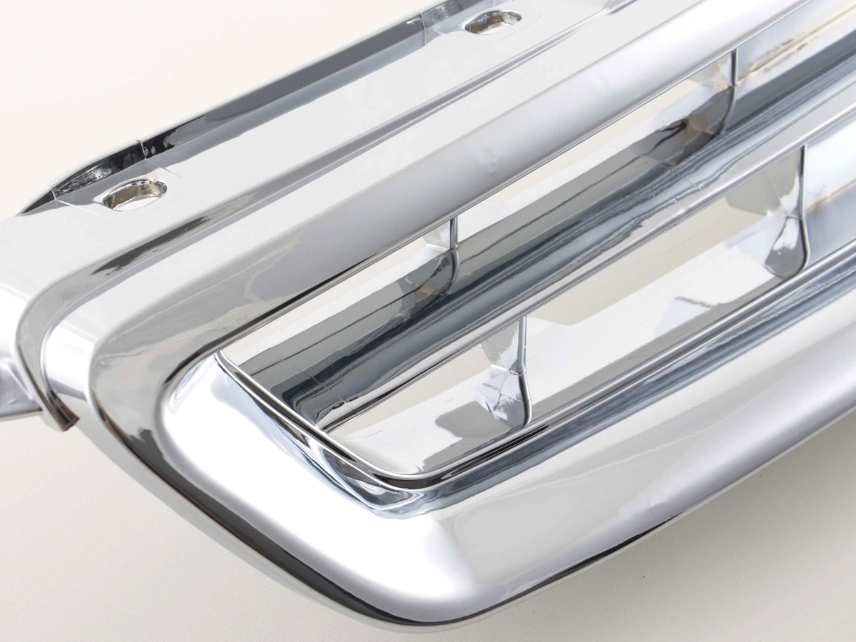 Sportgrill Frontgrill Grill Honda Civic 3-/4-trg. 95-96 chrom – Bild 4