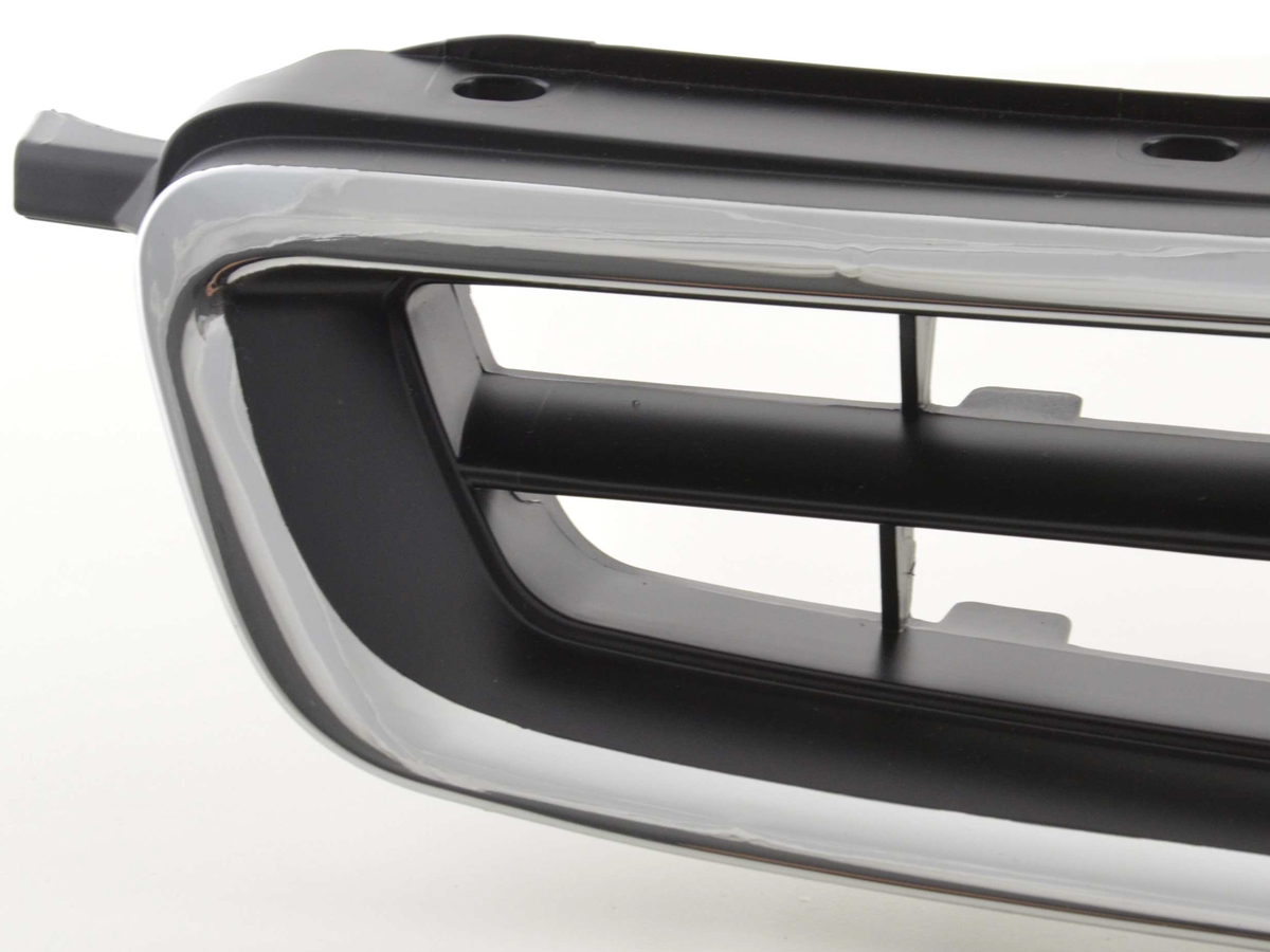 Sportgrill Frontgrill Grill Honda Civic 3-/4-trg. 95-96 schwarz/chrom – Bild 2