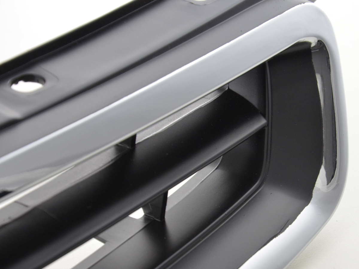Sportgrill Frontgrill Grill Honda Civic 3-/4-trg. 95-96 schwarz/chrom – Bild 3