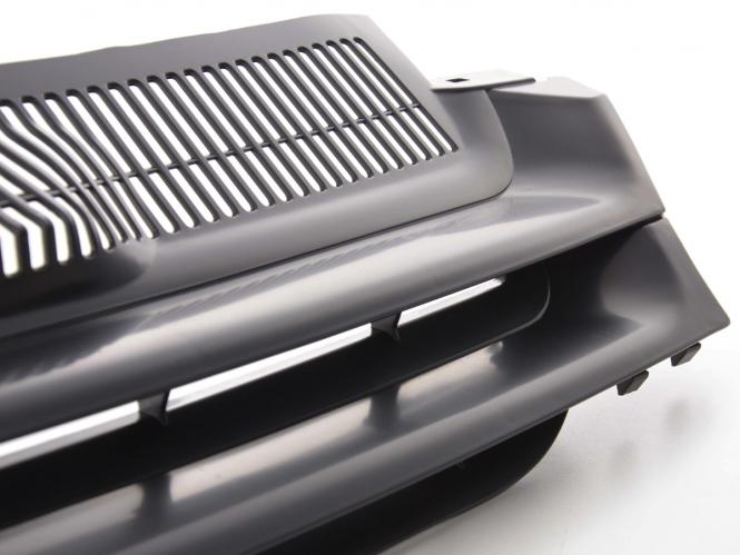 Sportgrill Frontgrill Grill VW Golf 5 Typ 1K 03-08 schwarz – Bild 3