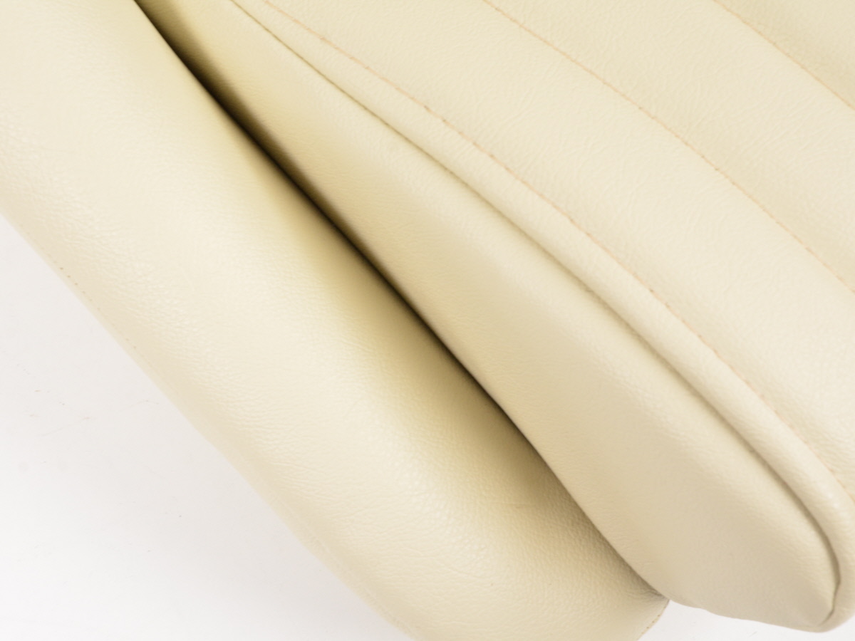 FK Oldtimersitze Auto Vollschalensitze Set Classic 2 Kunstleder beige mit Kopfstütze – Bild 6
