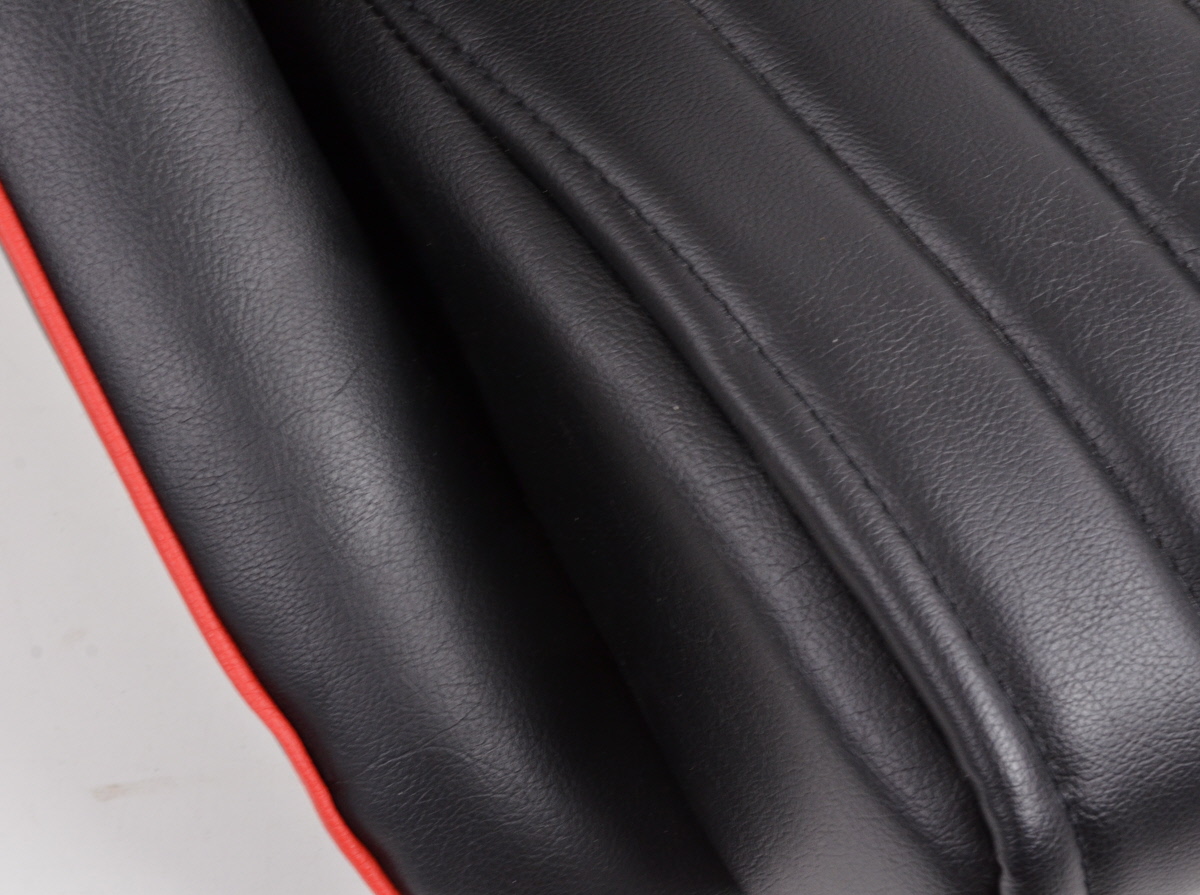 FK Oldtimersitze Auto Vollschalensitze Set Classic 2 Kunstleder schwarz mit Kopfstütze – Bild 6