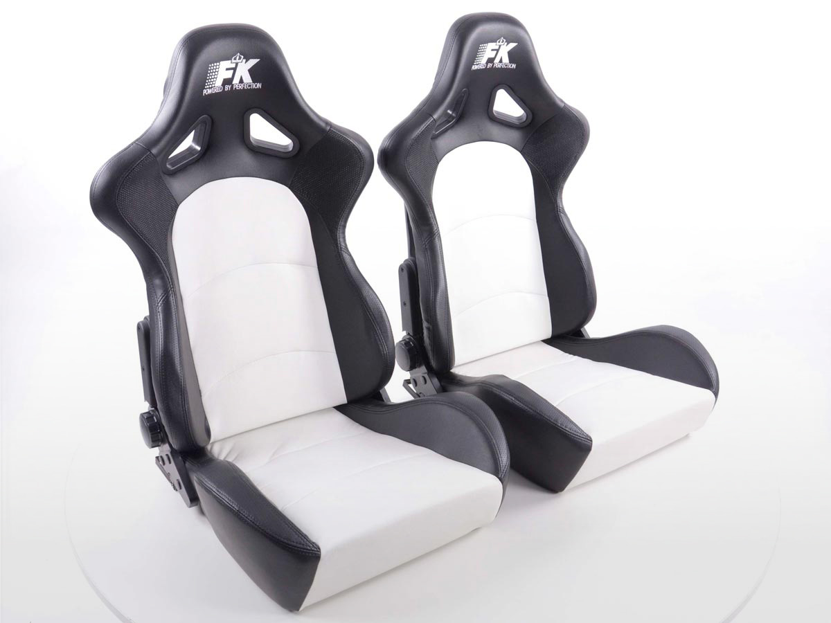 FK Sportsitze Auto Halbschalensitze Set Control in Motorsport-Optik