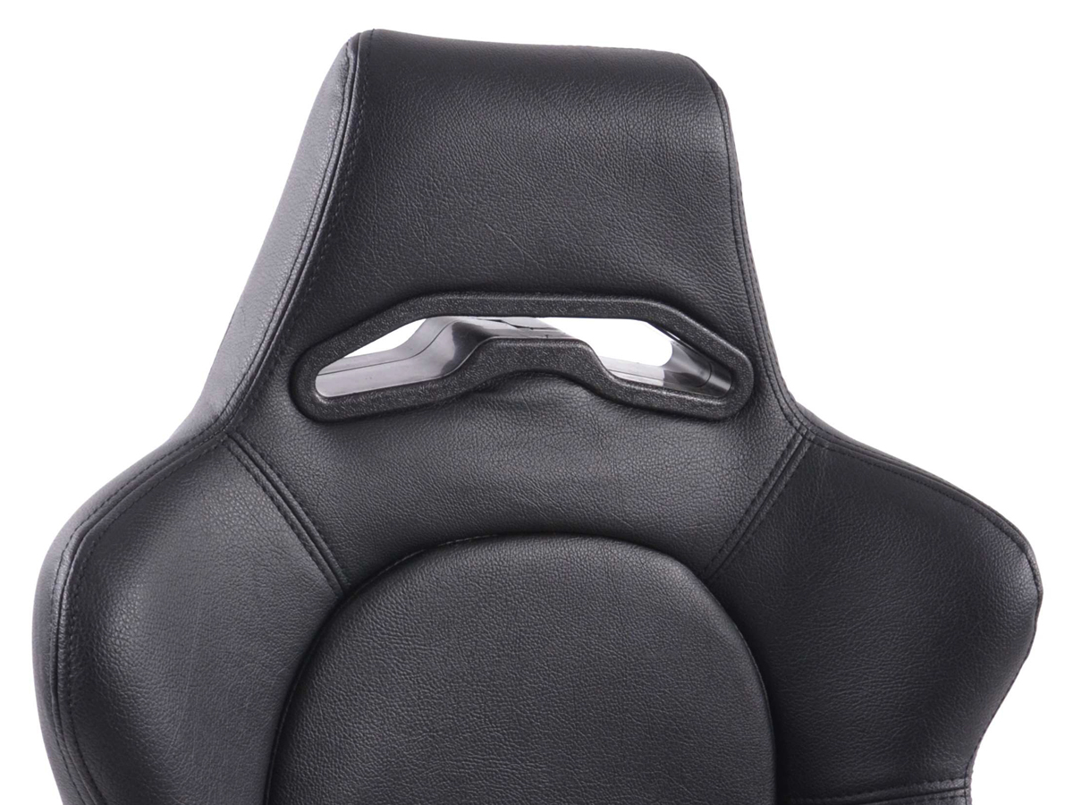 FK Sportsitze Auto Halbschalensitze Set Edition 1 Kunstleder schwarz – Bild 3