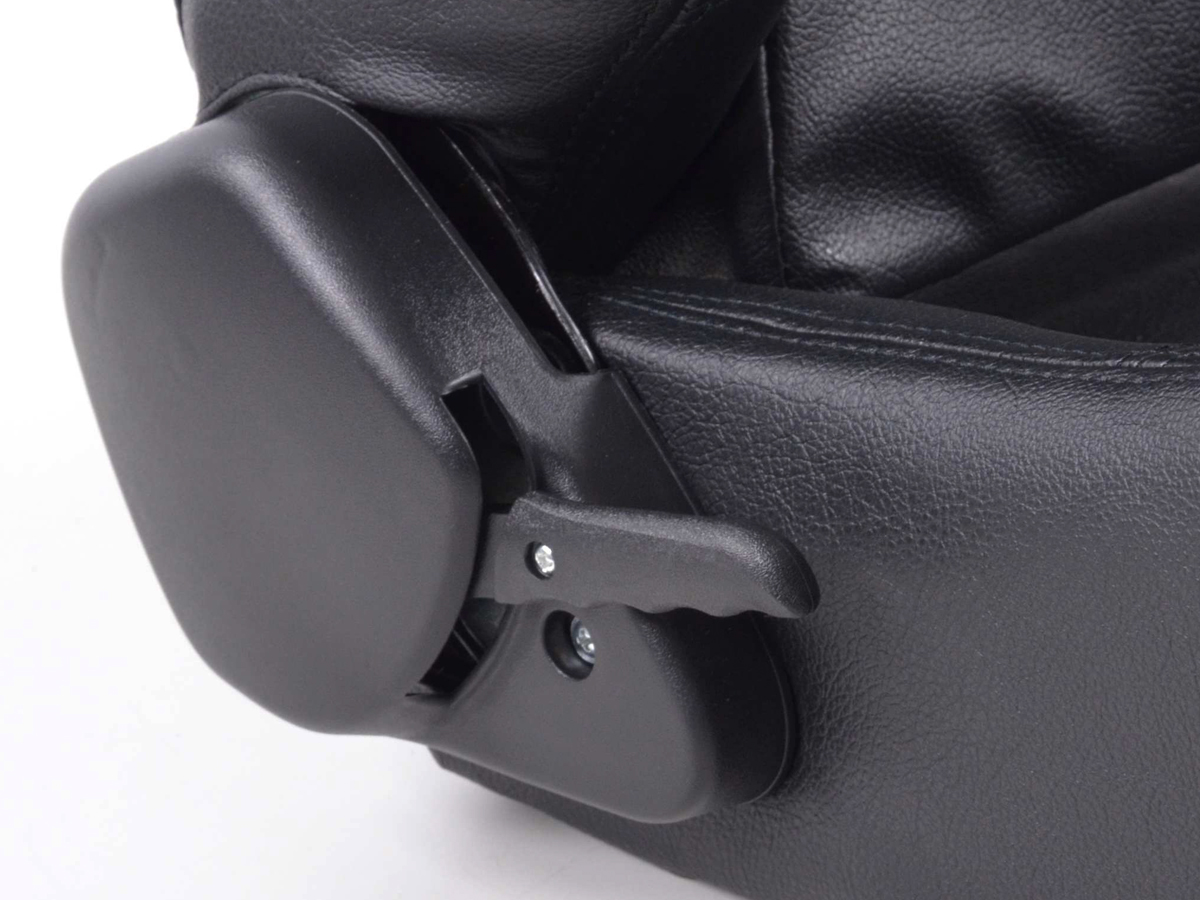 FK Sportsitze Auto Halbschalensitze Set Edition 1 Kunstleder schwarz – Bild 5