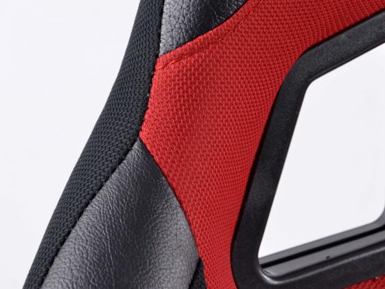 FK Sportsitze Auto Vollschalensitze Set Edition 4 Stoff rot – Bild 5