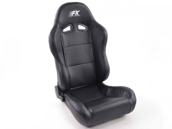 FK Sportsitze Auto Halbschalensitze Set Racing in Motorsport-Optik