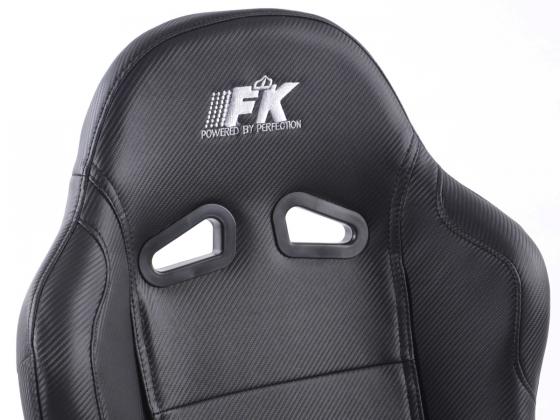FK Sportsitze Auto Halbschalensitze Set Racing in Motorsport-Optik – Bild 3
