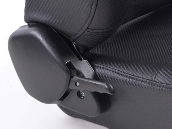 FK Sportsitze Auto Halbschalensitze Set Racing in Motorsport-Optik – Bild 5