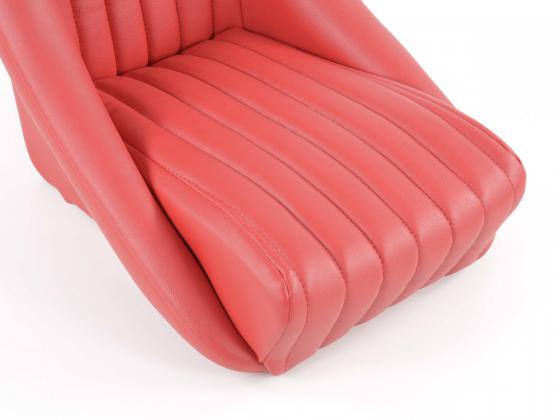 FK Oldtimersitze Auto Vollschalensitze Set Montgomery im Retro-Look rot – Bild 5