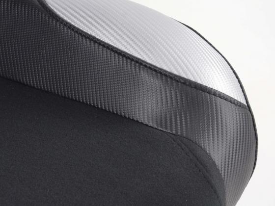 FK Sportsitze Auto Halbschalensitze Set Spacelook Carbon in Motorsport-Optik – Bild 6