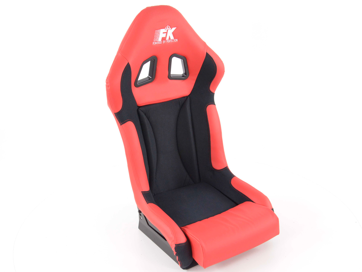 FK Sportsitze Auto Vollschalensitze Set Race 1 mit Glanz-Fiberglas-Cover