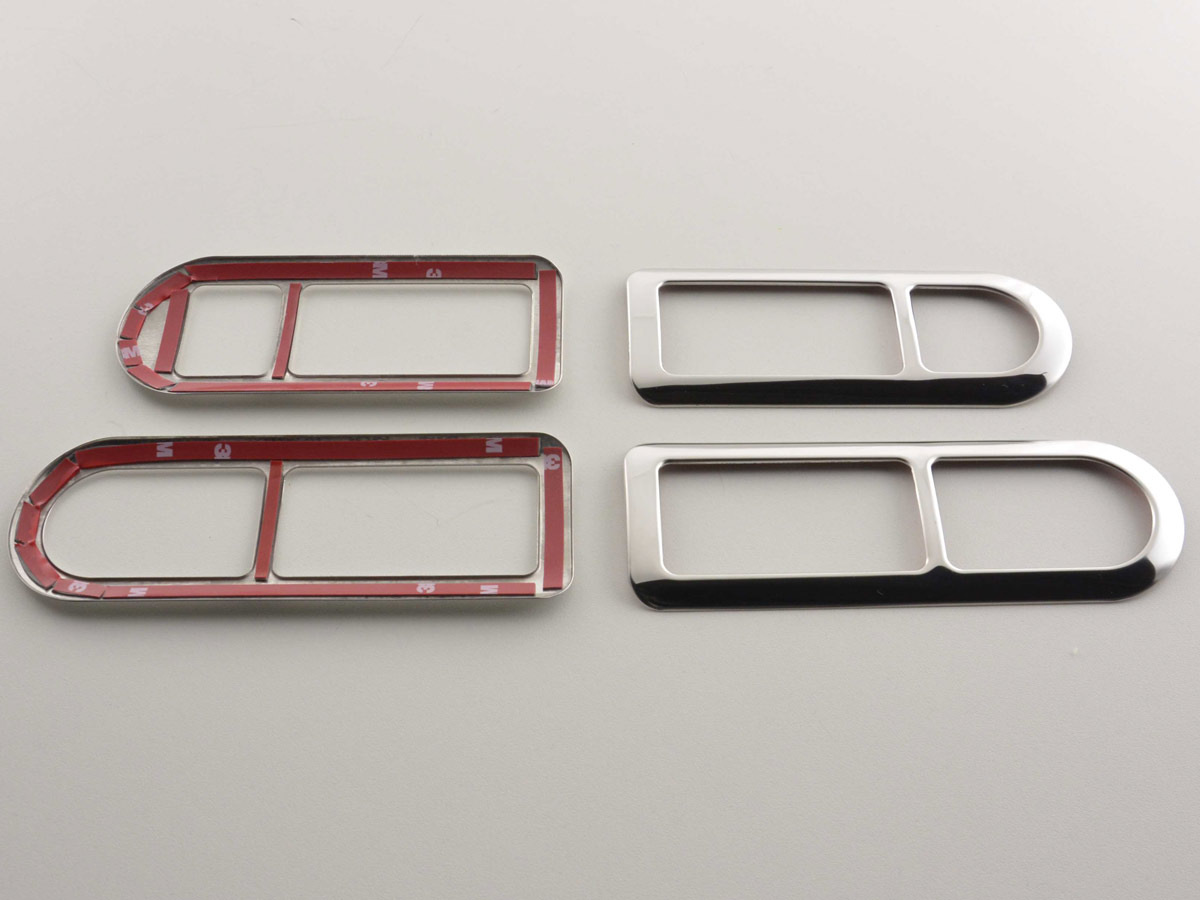 Türgriffrahmen Chrom Innen VW Polo (Typ 9N)  01-05, Edelstahl